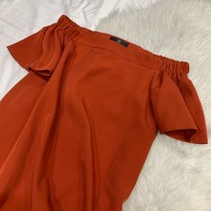 Missguided off-the-shoulder summer mini dress